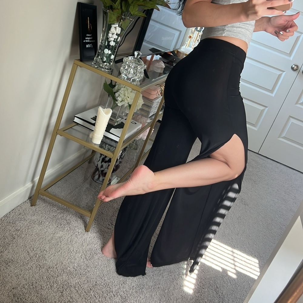 Fashionnova high slit pants